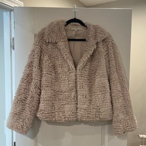 Faux Fur Crop Jacket